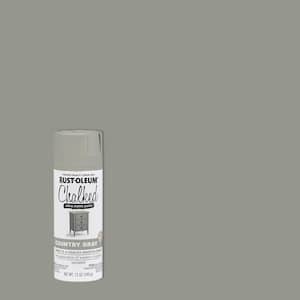 12 oz. Chalked Country Gray Ultra Matte Spray Paint (6-Pack)