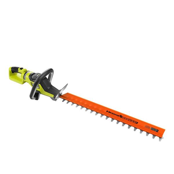 RYOBI 40V HP Brushless 26 in. Cordless Battery Hedge Trimmer Tool Only RY40604BTL The Home Depot