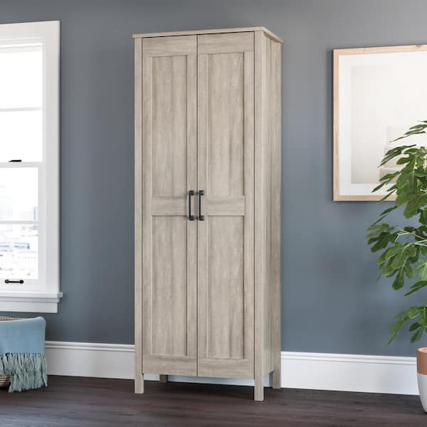 SAUDER Spring Maple 2-Door Storage Cabinet with Panel Doors