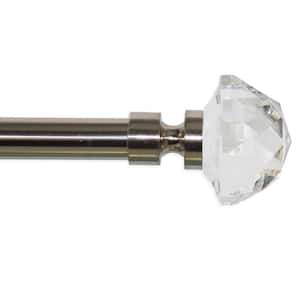 Crystale 30in - 72in Gem Rod in Silver