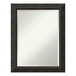 Medium Rectangle Bronze Beveled Glass Modern Mirror (28.5 in. H x 22.5 in. W)