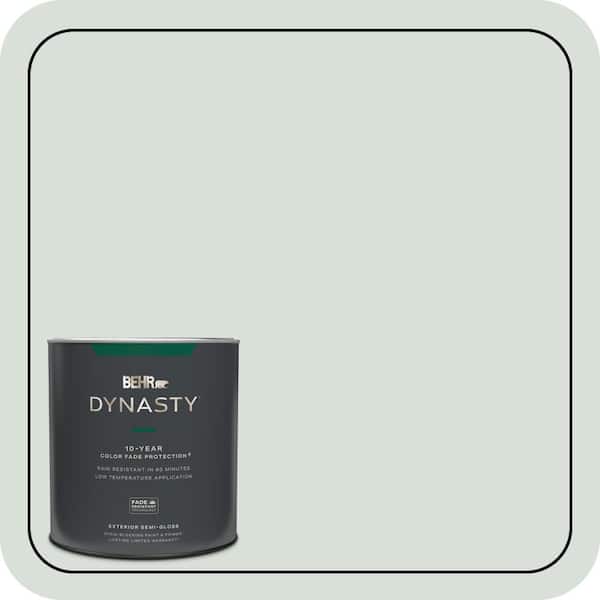 BEHR DYNASTY 1 qt. #N420-1 Juniper Breeze Semi-Gloss Exterior Stain-Blocking Paint & Primer