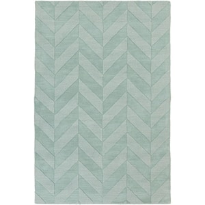 Central Park Carrie Teal 10 ft. x 14 ft. Indoor Area Rug