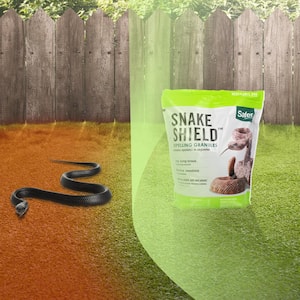 4 lb. Snake Shield Repellent Granules for Long-lasting Snake Protection