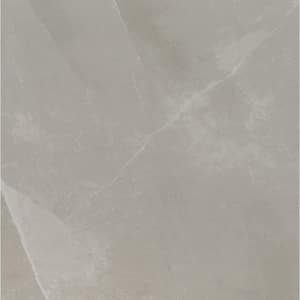 Madison Celeste 24 in. x 24 in. Polished Porcelain Stone Look Floor and Wall Tile (16 sq. ft./Case)