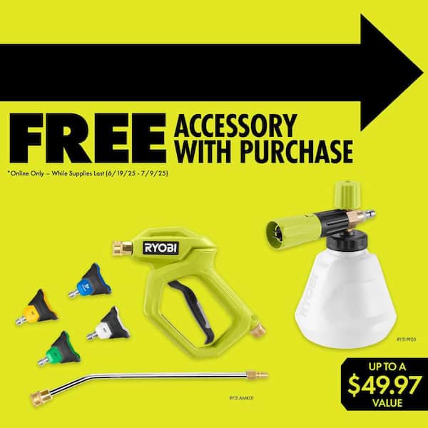 RYOBI - 2000 PSI 1.2 GPM Cold Water Corded Electric Pressure Washer