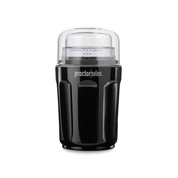 Proctor Silex 5 oz. Black Blade Coffee Grinder with Soundshield Technology