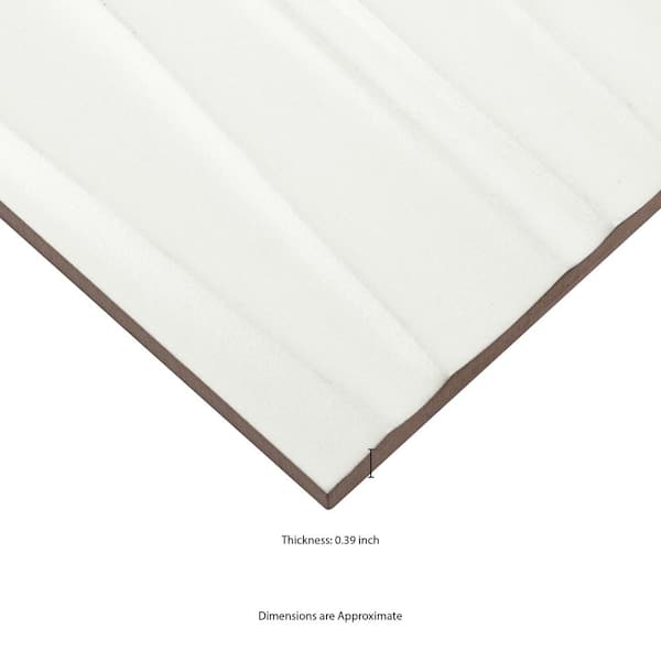 MSI Take Home Tile Sample - Sapheda Riptide Satin 4 in. x 4 in
