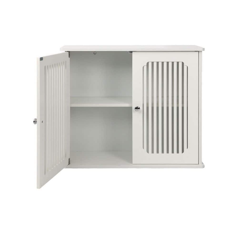 24 in. W x 20 in. H Rectangular White Medicine Cabinet without Mirror price history on PriceWatchPro