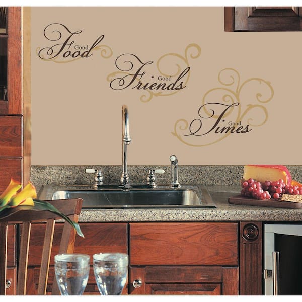 RoomMates Good Food Peel and Stick Wall Decal