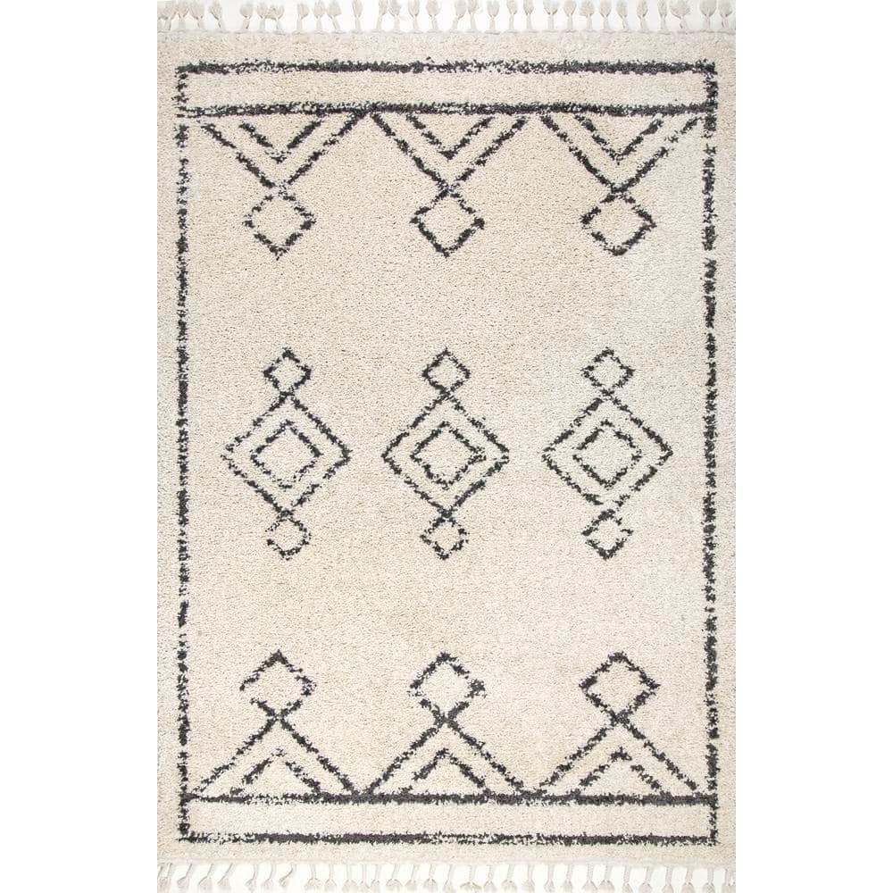 Buy ZESPER Home Moroccan Ogee Plush Area Rug Carpet Floor Mat for