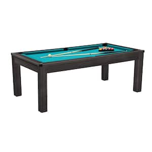 7 ft. 3-in-1 Billiard/Table Tennis/Solid-Top Table