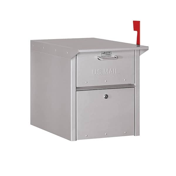 Salsbury Industries 4300 Series Mail Chest in Silver