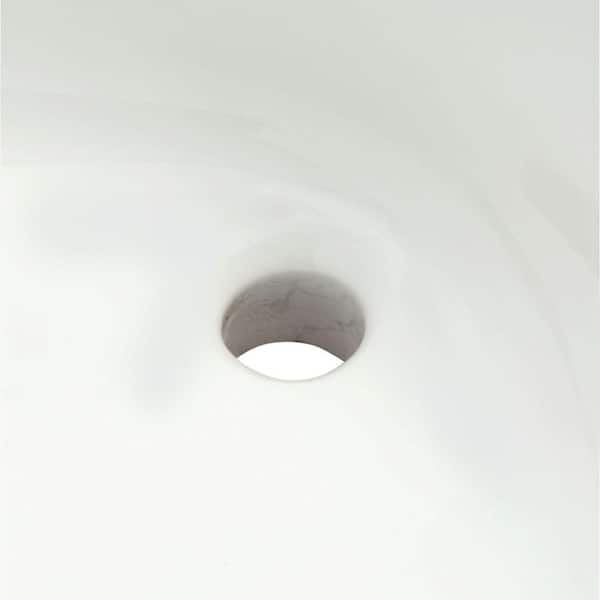 KOHLER K-2211-0 Caxton Undercounter Bathroom Sink White