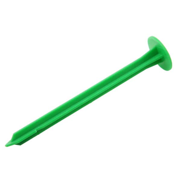 20x Ground Garden Fix Pegs Weed Barrier Fabric  Stake Fixing Hooked Plastic Pegs 