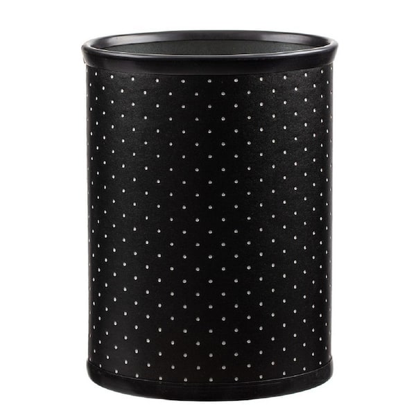 Kraftware 13 qt. Nova Ebonite Oval Waste Basket