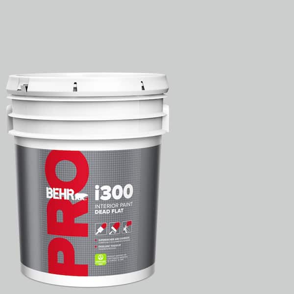 BEHR PRO 5 gal. #PPU26-16 Hush Dead Flat Interior Paint