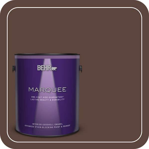 BEHR MARQUEE 1 gal. #T15-5 Heritage Oak Eggshell Enamel Interior Paint & Primer