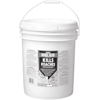 25 lb. Boric Acid Insecticidal Dust in Resealable Pail