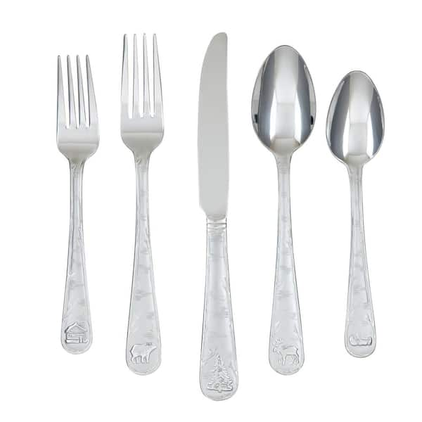 Cambridge Mountain Sand 20-Piece Flatware Set