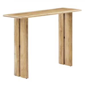 Amistad 46 in. Oak Rectangle Wood Console Table