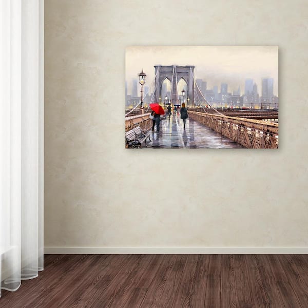 Trademark Fine Art Brooklyn Bridge by BBB Sales Only The Macneil