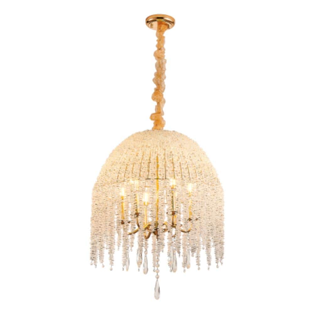 16-inch Luxury Crystal LED Chandelier - Modern Chandelier for Living Room, Dining Room and Bedroom price history on PriceWatchPro