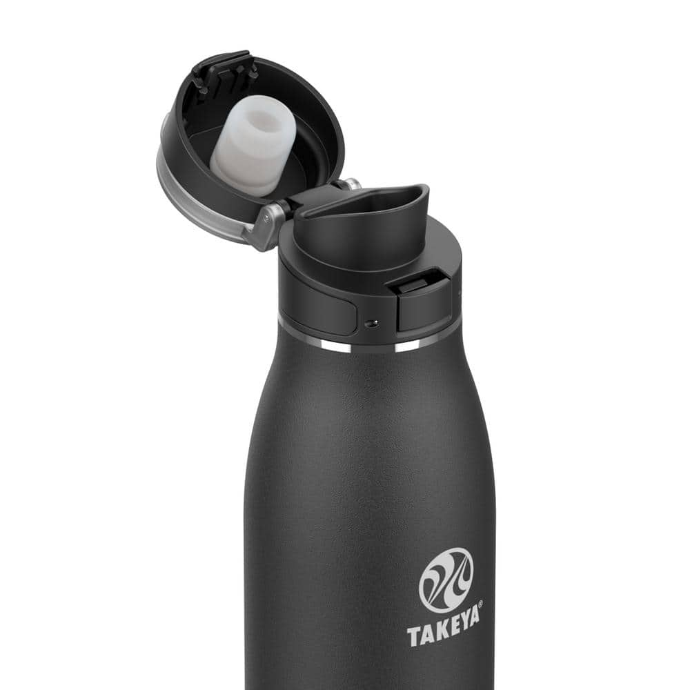 25 oz Black Stainless Steel Leak Proof Travel Mug