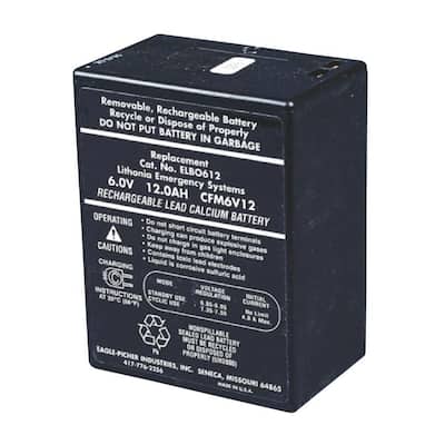 ELB 0612A 6-Volt Emergency Replacement Battery