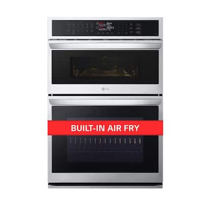 6.4 cu. ft. Smart Combi Wall Oven with Fan Convection, Air Fry in PrintProof Stainless Steel