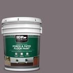 5 gal. #PPU17-18 Echo Low-Lustre Enamel Interior/Exterior Porch and Patio Floor Paint