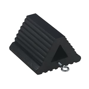 8.5 in. x 8.5 in. x 6 in. Extruded Rubber Wheel Chock