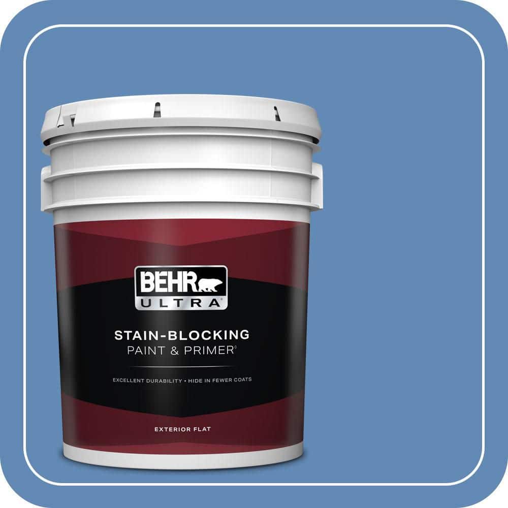 5 gal. #580B-6 Castle Moat Flat Exterior Paint & Primer price history on PriceWatchPro