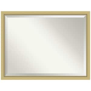 Landon Gold Narrow 43.5 in. H x 33.5 in. W Framed Wall Mirror