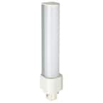 26-Watt Equivalent PLD Plug in Ballast Bypass 2-Pin G24D Base LED Light Bulb, Warm White 3000K (1-Bulb)
