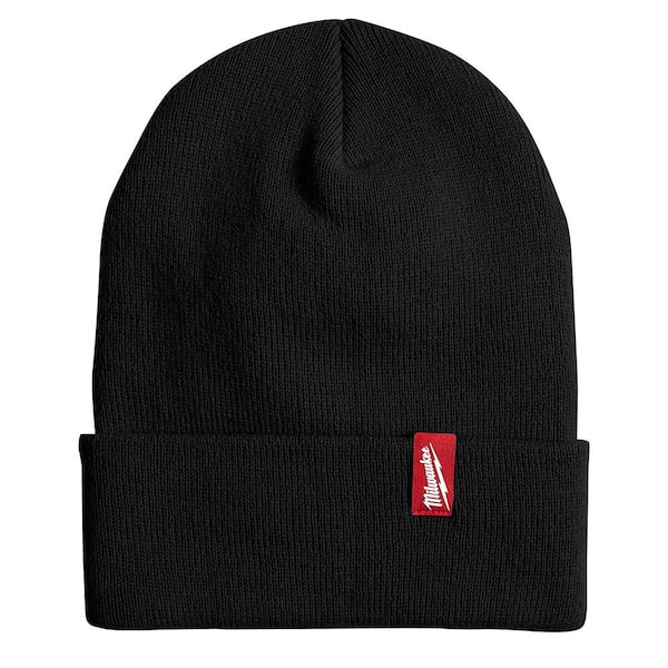 Milwaukee Men's Black Acrylic Cuffed Beanie Hat