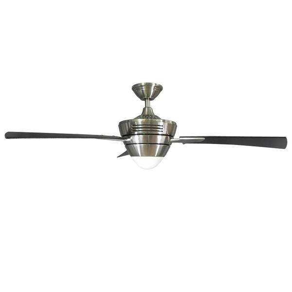 Hampton Bay Principle 52 in. Indoor Brushed Nickel Ceiling Fan