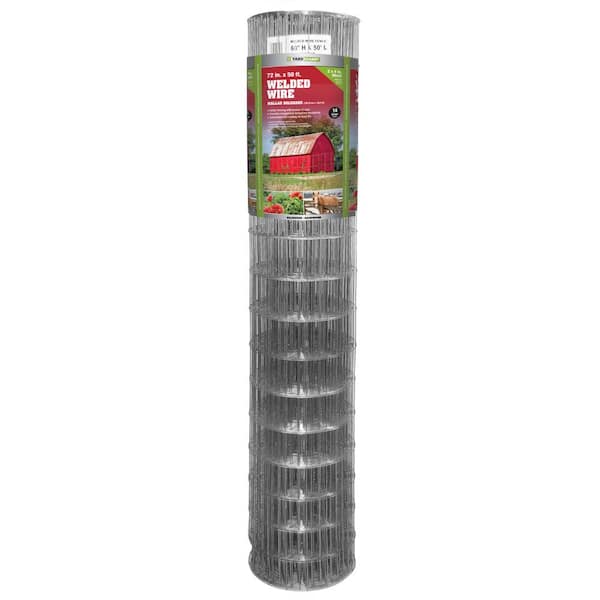 6 ft. x 50 ft. 14-Gauge Galvanized Welded Wire