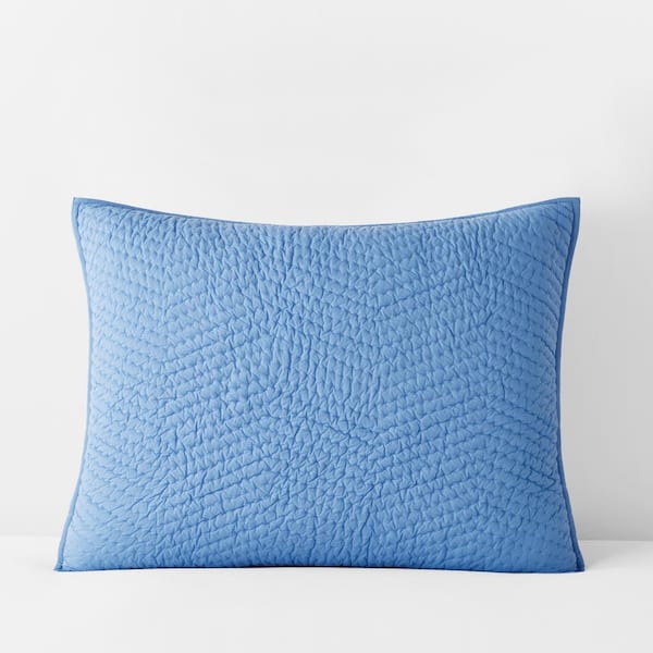 The Company Store Company Cotton Delft Solid Standard Sham