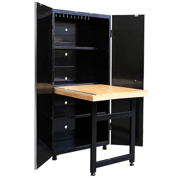 Husky Cabinet with Workbench