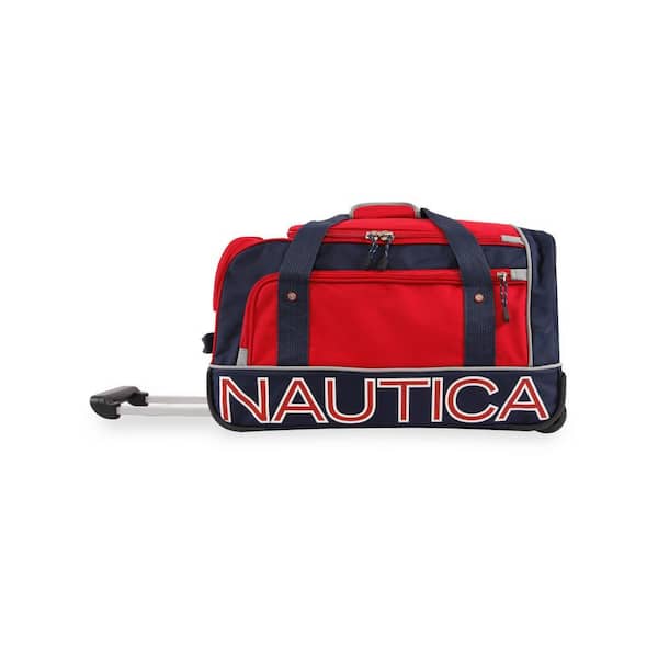 NT SUBMARINER 22 in. ROLLING DUFFEL - RED/NAVY