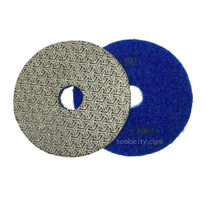 3 in. 60-Grit Electroplated Diamond Polishing Pads