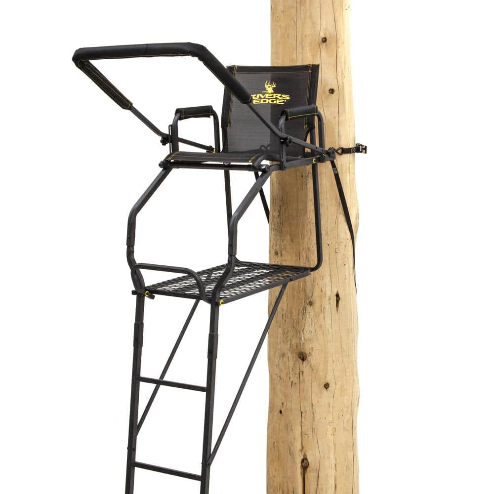 Ladder tree stand seat improvements.  Confessions of a fisherman, hunter  and tinkerer