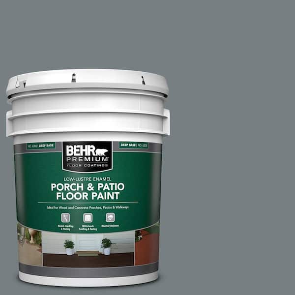 BEHR PREMIUM 5 gal. #BNC-39 Peak Point Low-Lustre Enamel Interior/Exterior Porch and Patio Floor Paint