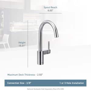Align Single Handle Standard Kitchen Faucet in Spot Resist Stainless