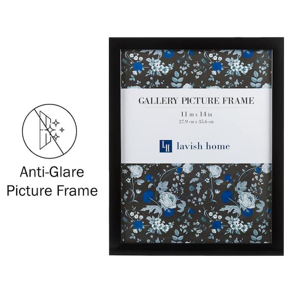 Complete Home Black Gallery Frame 4x6 4 inch x 6 inch Black