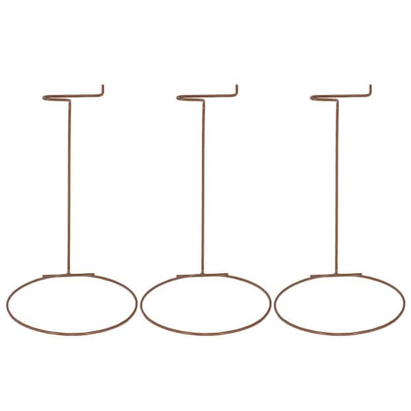 MPG Set of 3 Metal Long Fence Pot Hanger-Large