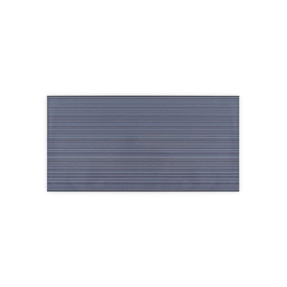 Jeffrey Court Navyblues Blue 10 in. x 20 in. Glossy Ceramic Wall Tile ...