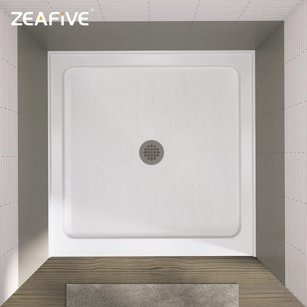 店舗良い W in. 36 x L in. 36 Zeno Zeafive Acrylic Pan Shower Alcove ジャケット・アウター