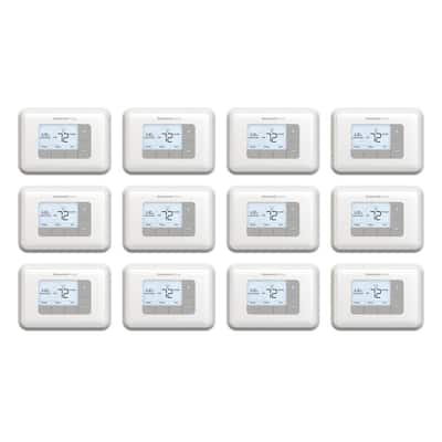 T3 5-2 Day Programmable Thermostat with 2H/2C Multistage Heating and Cooling (12-Pack)